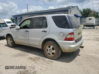 2004 Mercedes-Benz M 3.5L with VIN 4JGAB57E24A507085, listed as a Copart auction lot 55213735 with Not Provided miles and Clean Title. Bid and sale history available at carsss.com. Image 3.