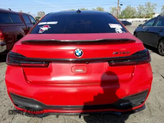 2020 BMW 7 Series 750i xDrive with VIN WBA7U2C01LBX84754, listed as a Copart auction lot 49565853 with 32,859 mi miles. Bid and sale history available at carsss.com. Image 7.