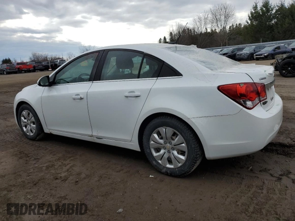 2013 Chevrolet Cruze 1LT with VIN 1G1PC5SB1D7319740, listed as a Copart auction lot 52589285 with 162,341 mi miles and Clean Title. Bid and sale history available at carsss.com. Image 2.