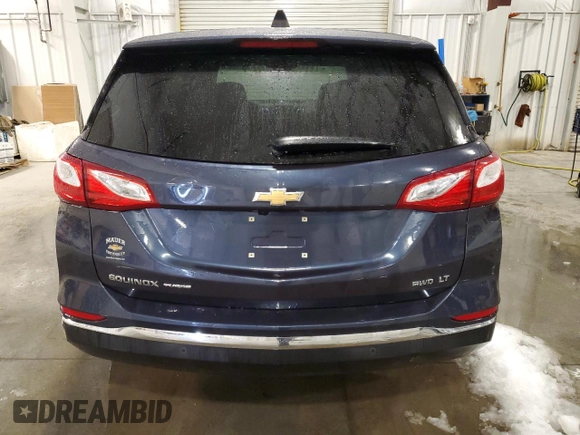 2019 Chevrolet Equinox LT with VIN 3GNAXUEV7KL245614, listed as a Copart auction lot 51926385 with 80,279 mi miles and Non Repairable. Bid and sale history available at carsss.com. Image 6.