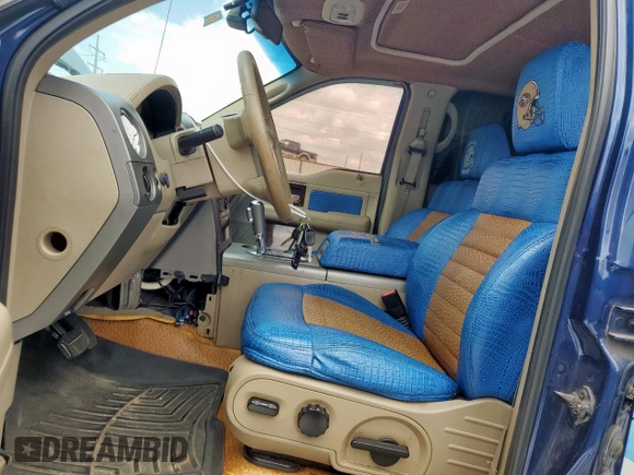 2007 Ford F-150 XLT with VIN 1FTPW12V07KA71998, listed as a Copart auction lot 58439215 with 224,254 mi miles and Clean title. Bid and sale history available at DreamBid. Image 7.