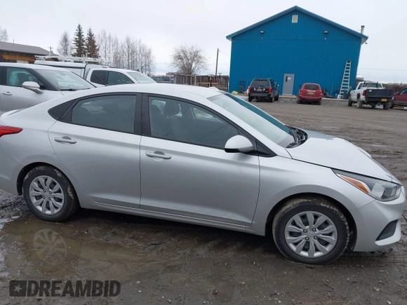 2019 Hyundai Accent SE with VIN 3KPC24A38KE069830, listed as a IAAI auction lot 42057953 with 57,240 mi miles. Bid and sale history available at carsss.com. Image 13.