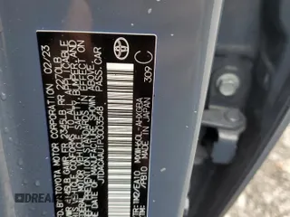 2023 Toyota Prius LE z VIN JTDACAAU1P3003548, wystawiony jako Copart lot #55927825 z przebiegiem 42 880 mil mil oraz Szkoda całkowita • Salvage title. Historia ofert i sprzedaży dostępna na DreamBid. Obrazek 12.