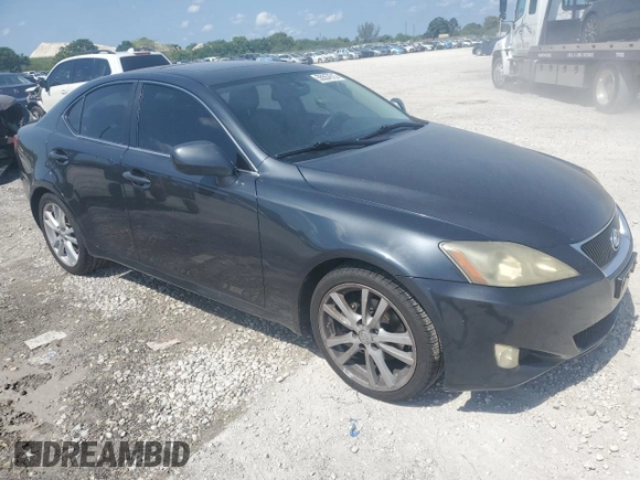 2006 Lexus IS 250 z VIN JTHBK262562017654, wystawiony jako Copart lot #55557615 z przebiegiem 188 537 mil mil oraz Szkoda całkowita • Salvage title. Historia ofert i sprzedaży dostępna na DreamBid. Obrazek 4.