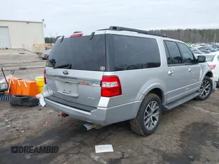 2015 Ford Expedition EL XLT with VIN 1FMJK1HT6FEF05048, listed as a IAAI auction lot 41539189 with 1 mi miles. Bid and sale history available at carsss.com. Image 4.