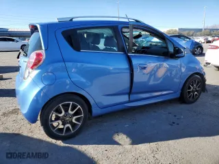 2015 Chevrolet Spark LT with VIN KL8CF6S99FC780266, listed as a Copart auction lot 86991734 with 1 mi miles and Salvage Title. Bid and sale history available at carsss.com. Image 3.