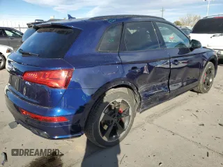 2019 Audi SQ5 Premium Plus with VIN WA1B4AFY0K2093491, listed as a Copart auction lot 86617854 with 39,630 mi miles and Salvage Title. Bid and sale history available at carsss.com. Image 3.