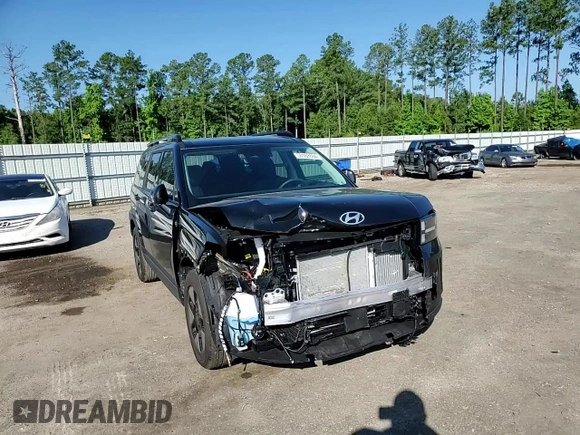2024 Hyundai Santa Fe Hybrid SEL with VIN 5NMP2DG17RH001786, listed as a Copart auction lot 58063684 with 4,803 mi miles and Salvage Title. Bid and sale history available at carsss.com. Image 11.