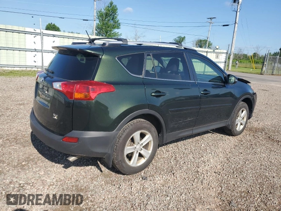 2013 Toyota RAV4 XLE with VIN JTMRFREV2D5012237, listed as a Copart auction lot 63235605 with 196,493 mi miles and Salvage title. Bid and sale history available at DreamBid. Image 3.