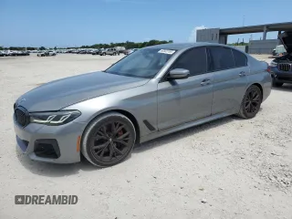 2023 BMW 5 Series 530i with VIN WBA53BH08PWY14852, listed as a Copart auction lot 60322765 with 15,425 mi miles and Clean title. Bid and sale history available at DreamBid. Image 1.