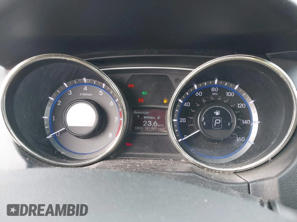 2012 Hyundai Sonata GLS with VIN 5NPEB4AC5CH485551, listed as a IAAI auction lot 41976473 with 101,969 mi miles and . Bid and sale history available at DreamBid. Image 7.