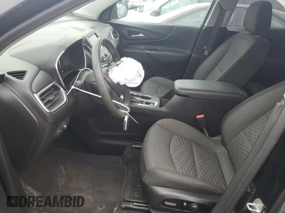 2021 Chevrolet Equinox LT with VIN 2GNAXUEV4M6104698, listed as a Copart auction lot 82340624 with 106,235 mi miles and Salvage Title. Bid and sale history available at DreamBid. Image 7.