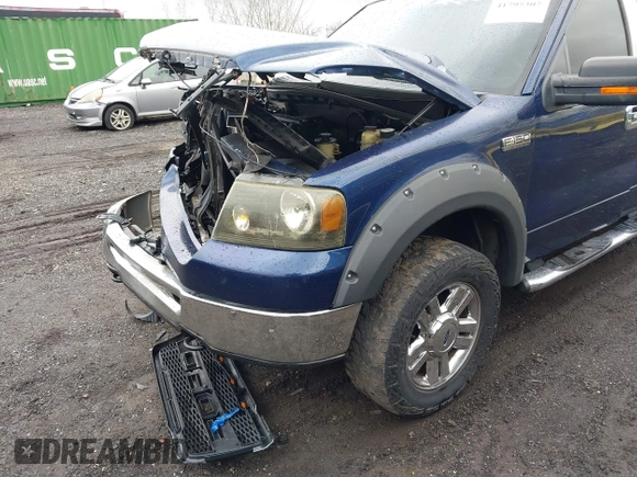 2008 Ford F-150 XLT with VIN 1FTPW14528FB49009, listed as a IAAI auction lot 41795307 with 147,334 mi miles and . Bid and sale history available at DreamBid. Image 18.