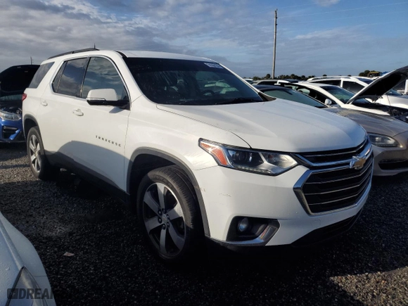2019 Chevrolet Traverse LT Leather with VIN 1GNERHKW5KJ319328, listed as a Copart auction lot 74768104 with 0 mi miles and Non Repairable. Bid and sale history available at carsss.com. Image 4.