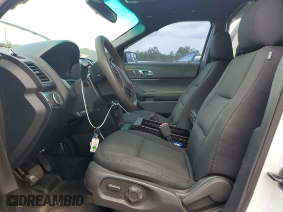 2016 Ford Utility Police Interceptor with VIN 1FM5K8AR6GGD31450, listed as a Copart auction lot 74237674 with 51,949 mi miles and Salvage Title. Bid and sale history available at carsss.com. Image 7.