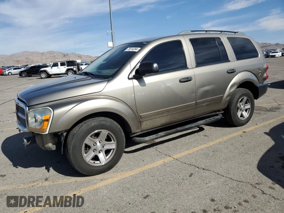 2004 Dodge Durango SLT with VIN 1D4HD48N84F199268, listed as a Copart auction lot 75510284 with 172,320 mi miles and Salvage title. Bid and sale history available at DreamBid. Image 1.