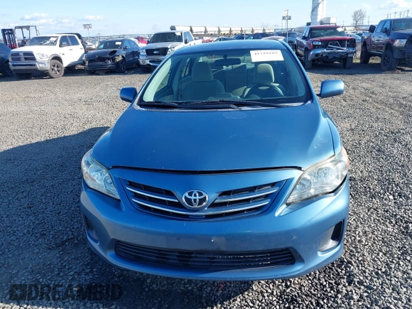 2013 Toyota Corolla L with VIN 5YFBU4EE2DP127014, listed as a IAAI auction lot 41729189 with 156,673 mi miles. Bid and sale history available at carsss.com. Image 12.