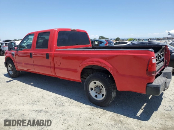 2008 Ford F-250 XL with VIN 1FTSW20RX8EC90604, listed as a Copart auction lot 63069585 with 280,927 mi miles and Clean title. Bid and sale history available at DreamBid. Image 2.