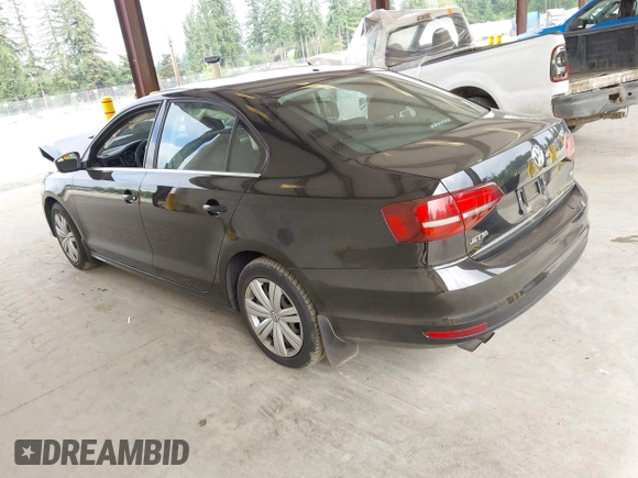 2017 Volkswagen Jetta S с VIN 3VW2B7AJ1HM401145, выставлен на аукционе IAAI как лот 42421819 с пробегом 62 607 миль миль и . История ставок и продаж доступна на DreamBid. Изображение 3.