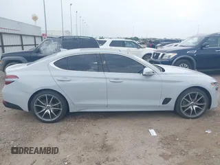2022 Genesis G70 2.0T with VIN KMTG34TA9NU090218, listed as a IAAI auction lot 42437863 with 18,913 mi miles and . Bid and sale history available at DreamBid. Image 13.