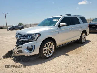 2018 Ford Expedition Limited with VIN 1FMJU1KT5JEA59034, listed as a Copart auction lot 60068325 with 98,898 mi miles and Salvage title. Bid and sale history available at DreamBid. Image 1.