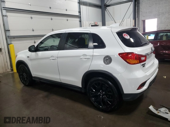 2018 Mitsubishi Outlander ES z VIN JA4AP3AUXJU016309, wystawiony jako Copart lot #58558895 z przebiegiem 68 421 mil mil oraz Szkoda całkowita • Salvage title. Historia ofert i sprzedaży dostępna na DreamBid. Obrazek 2.