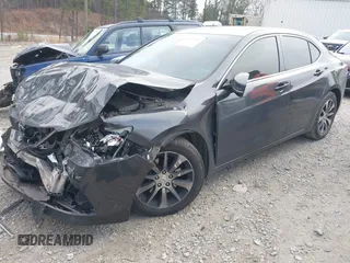 2016 Acura TLX with VIN 19UUB1F30GA002288, listed as a IAAI auction lot 41201762 with 157,020 mi miles. Bid and sale history available at carsss.com. Image 2.
