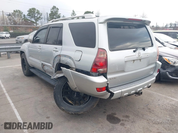 2004 Toyota 4Runner SR5 with VIN JTEBU14R240041579, listed as a IAAI auction lot 41756959 with 267,811 mi miles and . Bid and sale history available at DreamBid. Image 3.