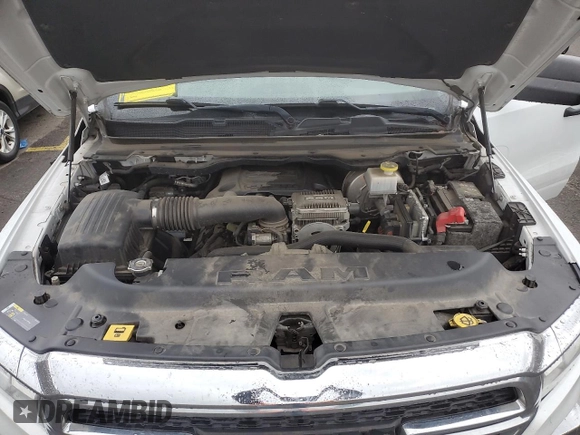 2019 Ram 1500 Tradesman z VIN 1C6SRFCT2KN621955, wystawiony jako Copart lot #74845524 z przebiegiem 123 786 mil mil oraz Szkoda całkowita • Salvage title. Historia ofert i sprzedaży dostępna na DreamBid. Obrazek 11.