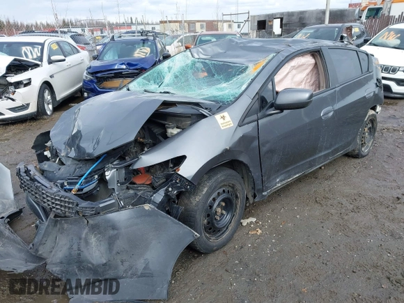 2012 Honda Insight LX with VIN JHMZE2H53CS001624, listed as a IAAI auction lot 42024921 with Not provided miles and . Bid and sale history available at DreamBid. Image 2.