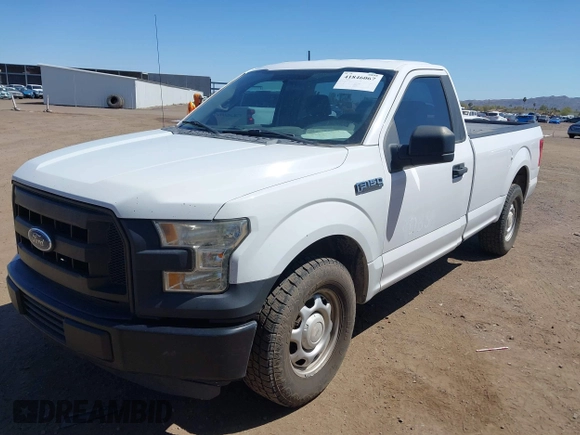 2016 Ford F-150 XL with VIN 1FTMF1C81GKD05786, listed as a IAAI auction lot 41846067 with 126,607 mi miles. Bid and sale history available at carsss.com. Image 17.