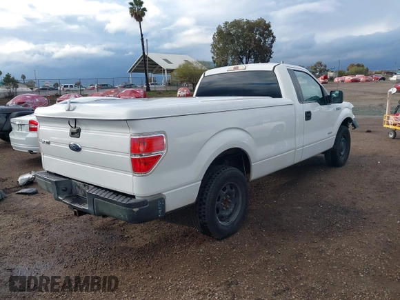2013 Ford F-150 XL with VIN 1FTNF1CT0DKE46479, listed as a IAAI auction lot 41763524 with 149,677 mi miles. Bid and sale history available at carsss.com. Image 4.