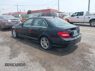 2013 Mercedes-Benz C 300 Sport with VIN WDDGF8AB9DA792571, listed as a IAAI auction lot 42455344 with 122,238 mi miles and . Bid and sale history available at DreamBid. Image 3.