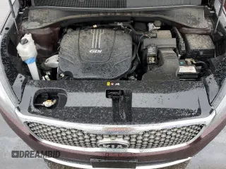 2017 Kia Sorento SX z VIN 5XYPK4A53HG313690, wystawiony jako Copart lot #42768775 z przebiegiem 125 116 mil mil oraz Szkoda całkowita • Salvage title. Historia ofert i sprzedaży dostępna na DreamBid. Obrazek 12.