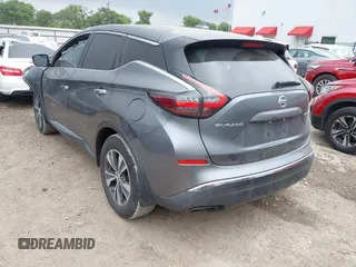 2020 Nissan Murano S with VIN 5N1AZ2ASXLN112975, listed as a IAAI auction lot 41931855 with 75,160 mi miles and . Bid and sale history available at DreamBid. Image 3.