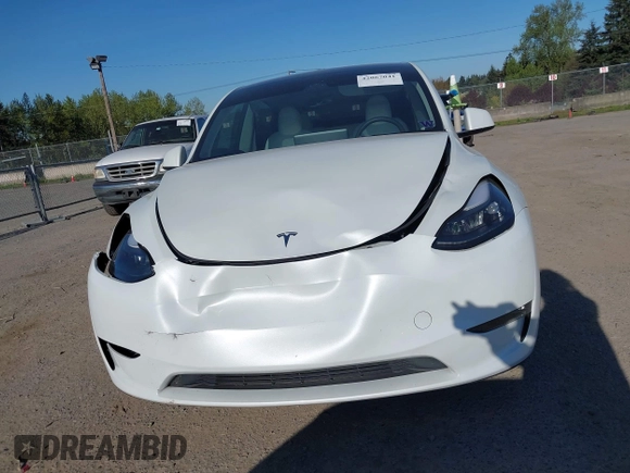 2023 Tesla Model Y Performance with VIN 7SAYGDEF2PF754938, listed as a IAAI auction lot 42067041 with 21,103 mi miles and . Bid and sale history available at DreamBid. Image 12.