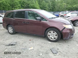 2011 Honda Odyssey LX z VIN 5FNRL5H29BB057920, wystawiony jako Copart lot #56433905 z przebiegiem 143 551 mil mil oraz Szkoda całkowita • Salvage title. Historia ofert i sprzedaży dostępna na DreamBid. Obrazek 4.