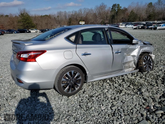 2017 Nissan Sentra SR Turbo с VIN 3N1CB7AP9HY253169, выставлен на аукционе Copart как лот 86797514 с пробегом 54 012 миль миль и Списание • Salvage title. История ставок и продаж доступна на DreamBid. Изображение 3.