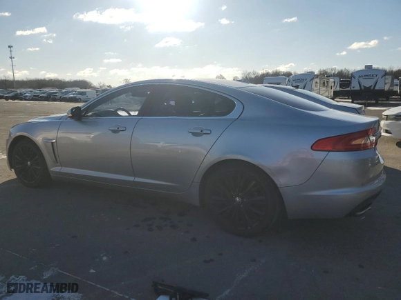 2012 Jaguar XF Portfolio with VIN SAJWA0HB5CLS28416, listed as a Copart auction lot 45510585 with 135,221 mi miles and Salvage Title. Bid and sale history available at carsss.com. Image 2.