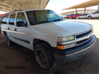 2001 Chevrolet Suburban LS z VIN 3GNEC16T01G138002, wystawiony jako IAAI lot #42317851 z przebiegiem 226 769 mil mil oraz . Historia ofert i sprzedaży dostępna na DreamBid. Obrazek 1.