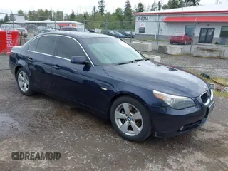 2006 BMW 5 Series with VIN WBANF33586B999006, listed as a IAAI auction lot 39551638 with 292,629 mi miles and . Bid and sale history available at DreamBid. Image 1.