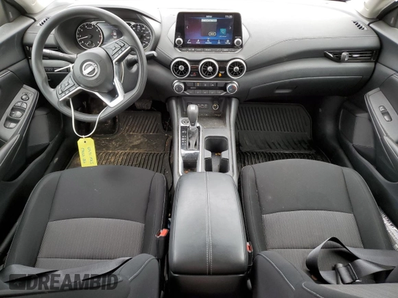 2024 Nissan Sentra SV with VIN 3N1AB8CV3RY381434, listed as a Copart auction lot 88574265 with 5,168 mi miles and Salvage Title. Bid and sale history available at DreamBid. Image 8.