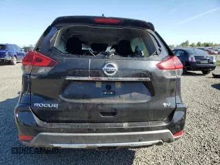 2019 Nissan Rogue SV with VIN KNMAT2MTXKP514105, listed as a Copart auction lot 55352235 with 134,738 mi miles and Salvage title. Bid and sale history available at DreamBid. Image 6.