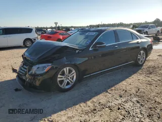 2018 Mercedes-Benz S 450 z VIN WDDUG6GB7JA408567, wystawiony jako Copart lot #57035285 z przebiegiem 59 550 mil mil oraz Szkoda całkowita • Salvage title. Historia ofert i sprzedaży dostępna na DreamBid. Obrazek 1.