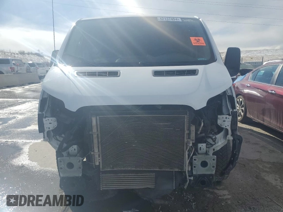 2017 Ford Transit with VIN 1FTYR1YG6HKA19023, listed as a Copart auction lot 42137454 with 153,788 mi miles and Salvage title. Bid and sale history available at DreamBid. Image 5.