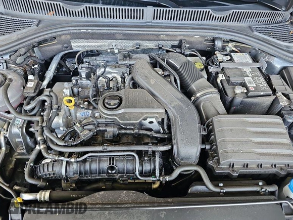 2024 Volkswagen Jetta S with VIN 3VW5M7BU2RM043054, listed as a IAAI auction lot 42852875 with 27,670 mi miles and . Bid and sale history available at DreamBid. Image 9.