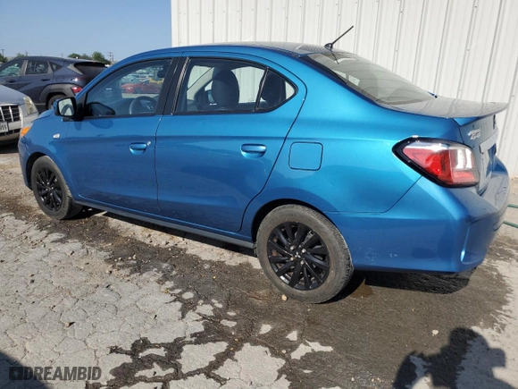 2022 Mitsubishi Mirage G4 ES with VIN ML32FUFJ9NHF03670, listed as a Copart auction lot 52821545 with 65,366 mi miles and Clean Title. Bid and sale history available at carsss.com. Image 2.