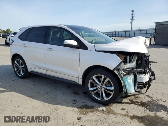 2017 Ford Edge Sport with VIN 2FMPK4AP2HBB43954, listed as a Copart auction lot 52008705 with 105,716 mi miles and Salvage Title. Bid and sale history available at carsss.com. Image 4.