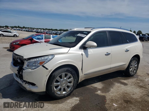 2014 Buick Enclave Premium with VIN 5GAKRCKD4EJ144427, listed as a Copart auction lot 53866595 with 150,755 mi miles and Salvage Title. Bid and sale history available at DreamBid. Image 1.