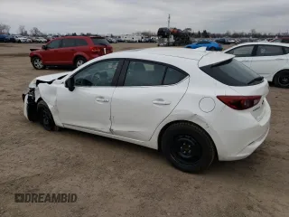 2017 Mazda 3 Grand Touring with VIN JM1BN1M35H1134593, listed as a Copart auction lot 49685265 with 114,210 mi miles and Salvage Title. Bid and sale history available at DreamBid. Image 2.